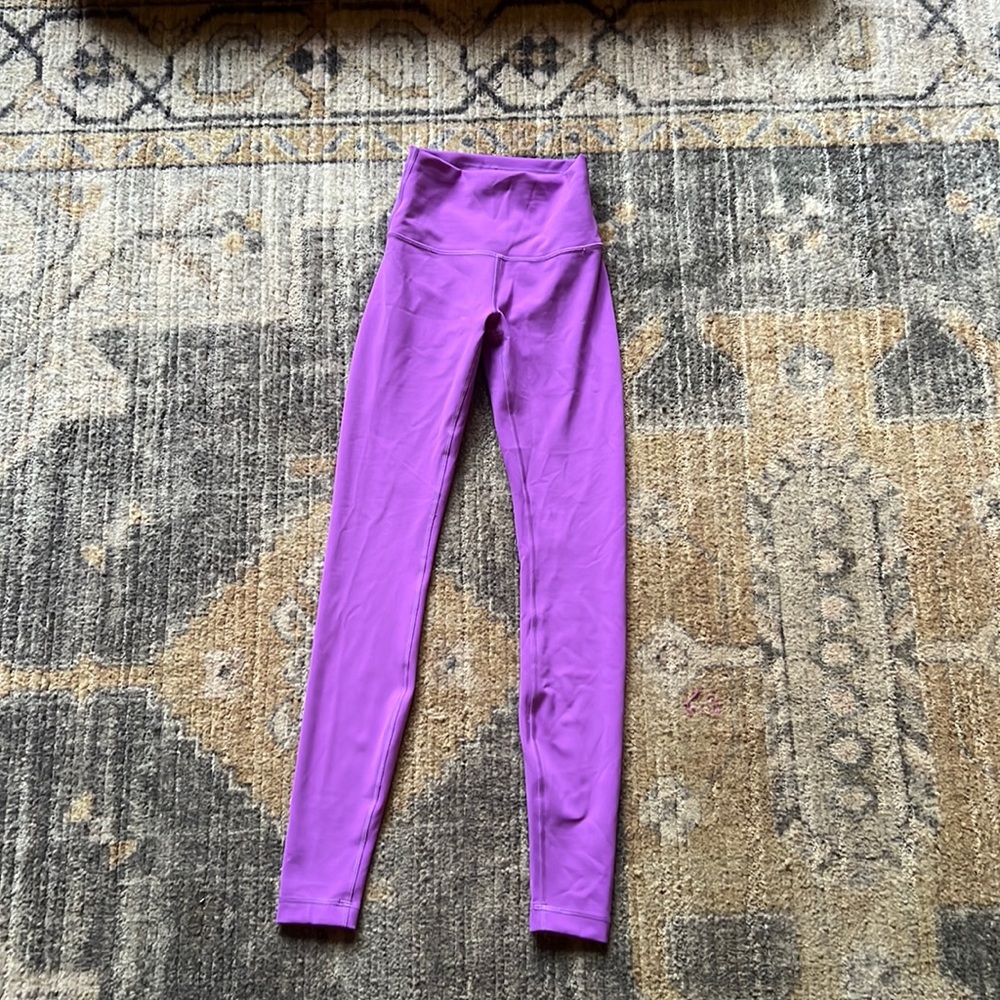 purple lululemon leggings